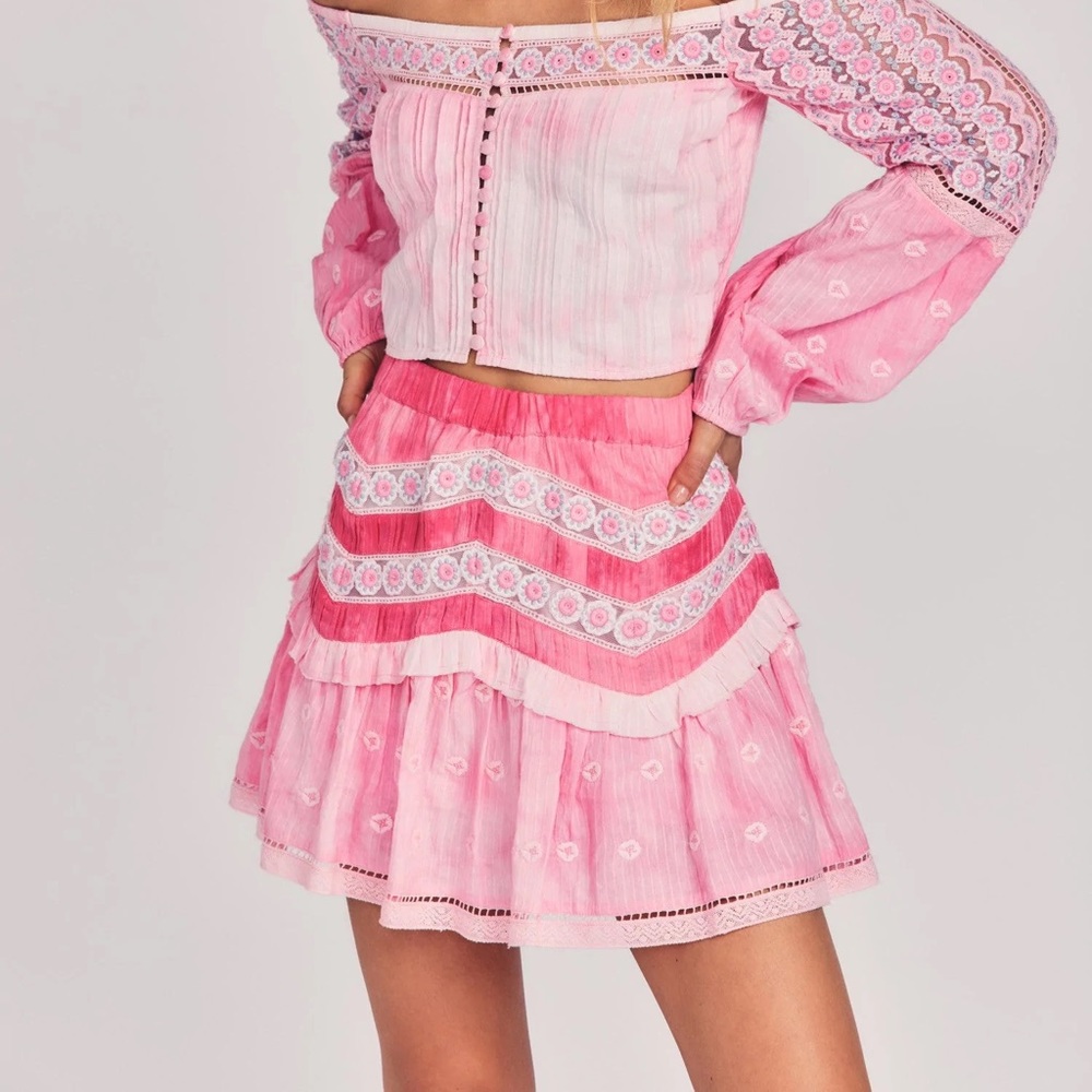 REAL LOVESHACKFANCY SKIRT